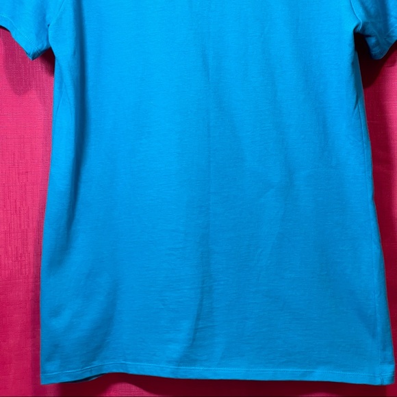 NIKE DRI FIT BLUE TEE JUST DO IT SIZE M - Picture 9 of 12